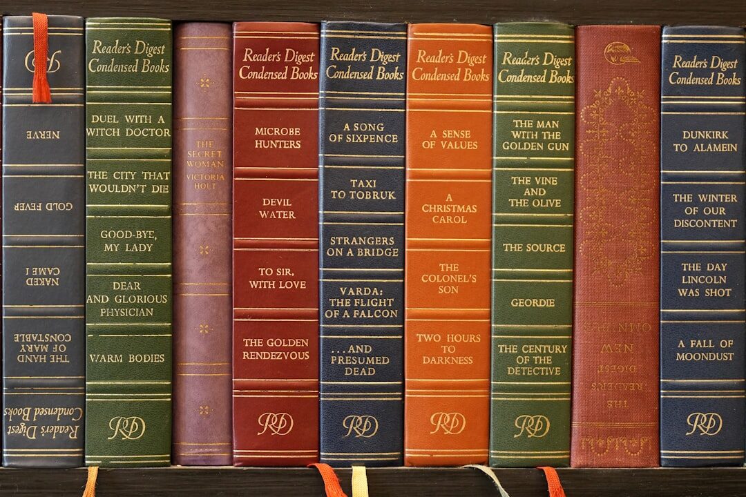 detective reading mystery novel