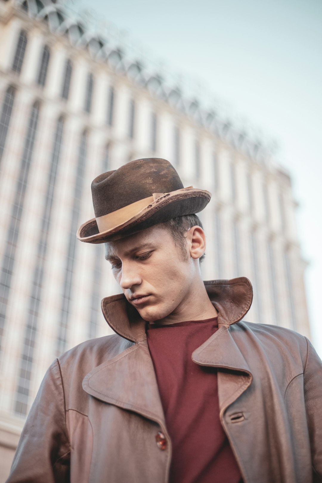vintage detective hat